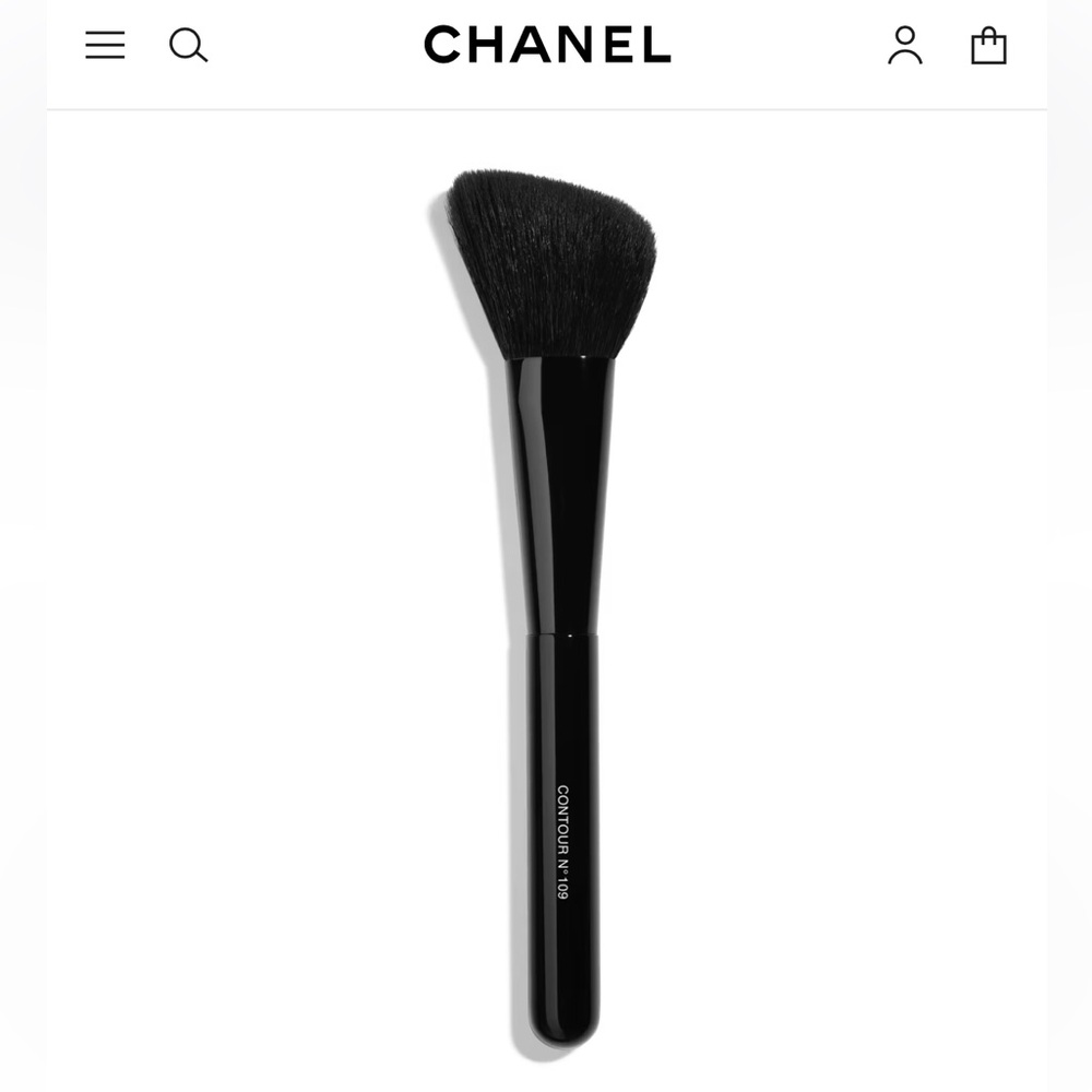 Chanel contouring brush N109 Black Contour Makeup Brush